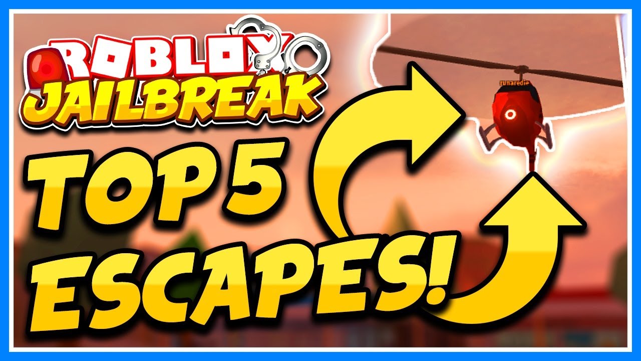 Top 5 Ways To Escape Jailbreak How To Escape The Jail In Roblox Jailbreak Youtube - all of the ways to escape jail in jailbreak roblox