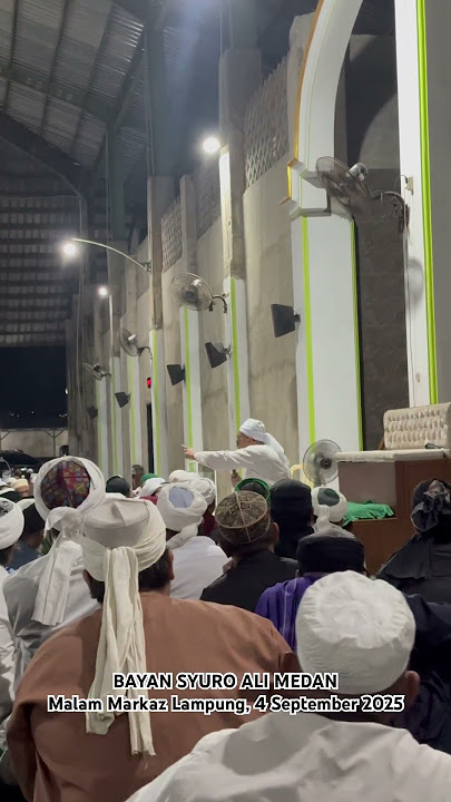 BAYAN SYURO ALI MEDAN TASYKIL UNTUK IJTIMA INDONESIA BERDOA #ijtimalampung #bayan #jemaahtabligh
