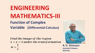 Famous Inversion Transformation Example 3  I  Function of Complex Variable Net Worth