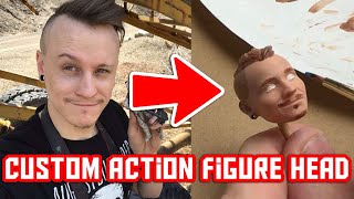 This Custom Action Figure head looks JUST LIKE ME!