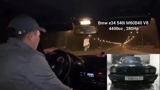 Bmw e34 540i vs Audi B4 vs Toyota Mark 2 vs Subaru Impreza , Epic Battle!!!