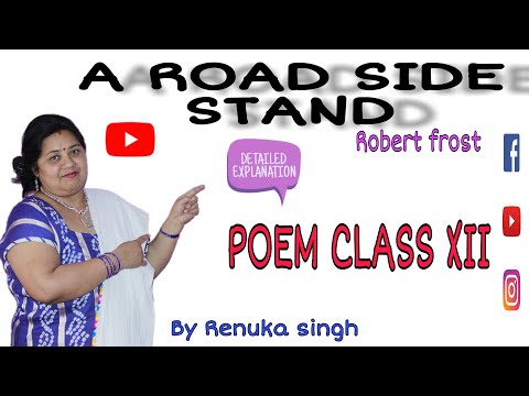 A ROADSIDE STAND | ROBERT FROST | POEM CLASS 12 | FLAMINGO | PART 1 | IN ENGLISH AND HINDI