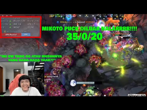 MIKOTO PUCK DILUAR NALAR!! 35 KILL BERASA SMURF Di Immortal!! | Highlights Mikoto Puck With Facecam