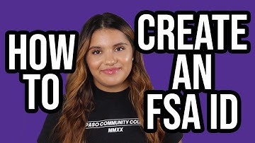 HOW TO CREATE AN FSA ID | BECOMING A TEJANO