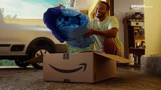 Ofertas do Dia da Amazon. Cada oferta, um sorriso.
