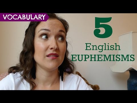 Video: Este eufemismul la fel cu un idiom?