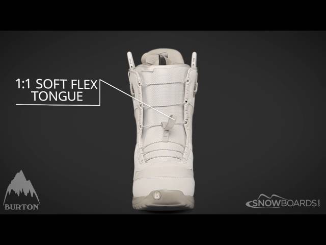 2017 Burton Mint Womens Boot Overview by SnowboardsDotCom - YouTube