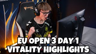RLCS 2025 EU OPEN 3 | DAY 1 HIGHLIGHTS! | ALL VITALITY MATCHES!