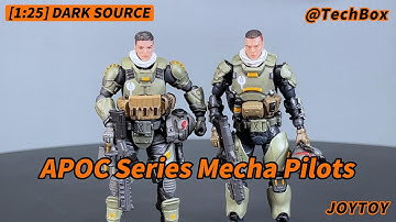 Joytoy Dark Source, APOC Series Mecha Pilots, Bedrock & Storm, 1/25 scale action figure