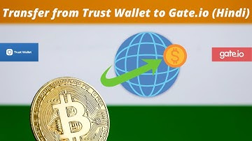 Transfer from Trust Wallet to Gate.io (Hindi)