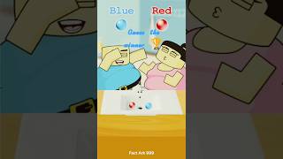 #MindGame #BrainTest #ColorGame #RedVsBlue #TrickyGame#FactArk999 #ViralReel #GuessTheWinner #Crazy
