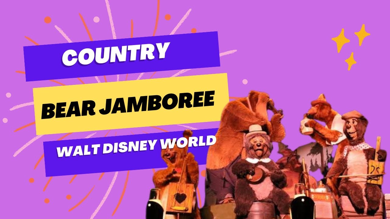 Country bear jamboree Walt Disney world - YouTube