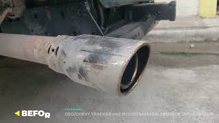 Athlete Statistics Goodbye rusty old exhaust! Chevrolet Tracker exhaust upgrade with Borla Pro XS