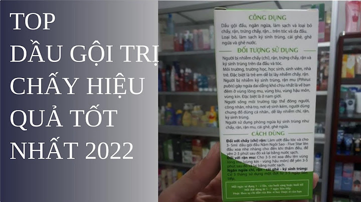 Dầu gội trị chấy giá bao nhiêu năm 2024