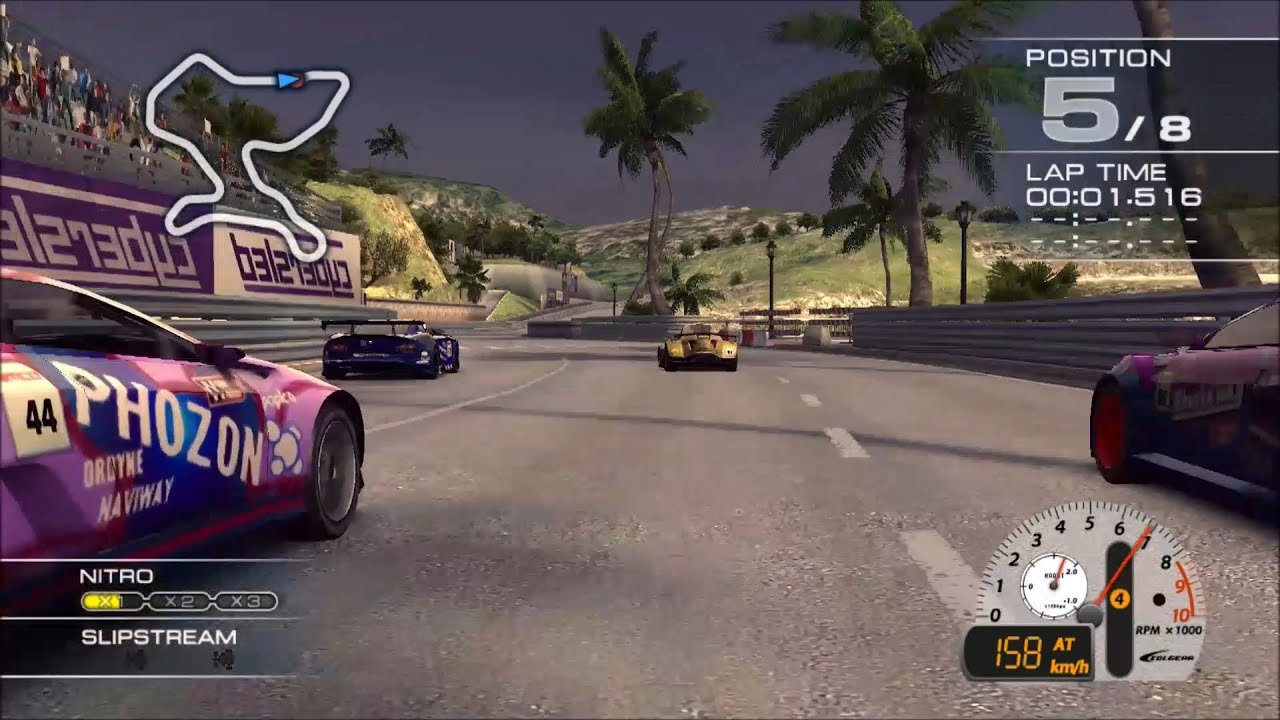 Ridge Racer 7 Ufra Special Event 23 with EO [Driver's view] - YouTube