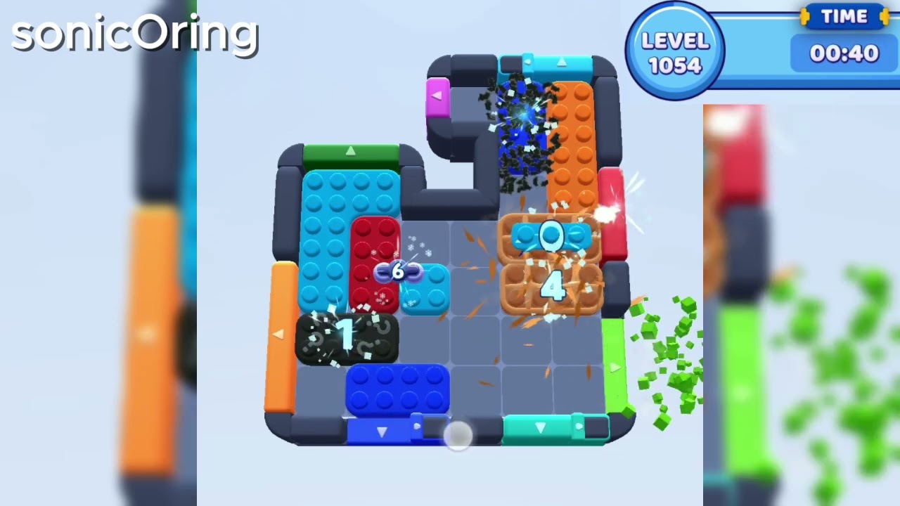 Color Block Jam Level 1054 - YouTube