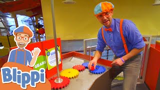 Blippi Visits The Childrens Museum Learn Colors More Educational Videos For Kids