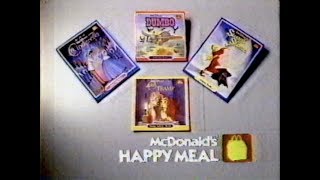 Mcdonalds Happy Meal - Disney 1987