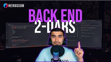 Back end dasturlash | 2 - dars Python haqida batafsil. Masalalar ishlaymiz