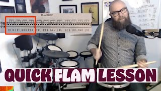 Quick Flam Lesson EVERYONE Should Know!