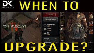 Upgrade Gear Or Not? Diablo IV