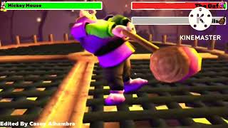 Castle Of Illusion 2018 The Oaf The Castle With Healthbars