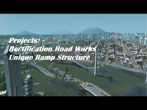 [4K] Cities Skylines | Satisfying Unique Road Structure - Central Oak, Garland, Holy Park  EP14