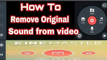 How To Remove Original Sound from Video in Kinemaster ||KINEMASTER TUTORIAL