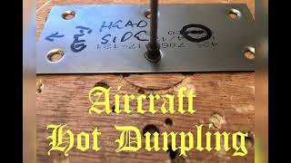 aircraft hot dimpling