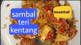 Download lagu sambal teri kentang Medan, mudah dan sangat enak dimakan dengan nasi putih, maknyos