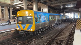 Metro Comeng Arriving at Southern Cross Station to Laverton