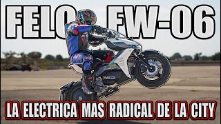 PROBANDO LA MOTO ELECTRICA MÁS ÁGIL Y RÁPIDA DE LA CITY !!! FELO FW-06 TEST RIDE ONBOARD A FONDO