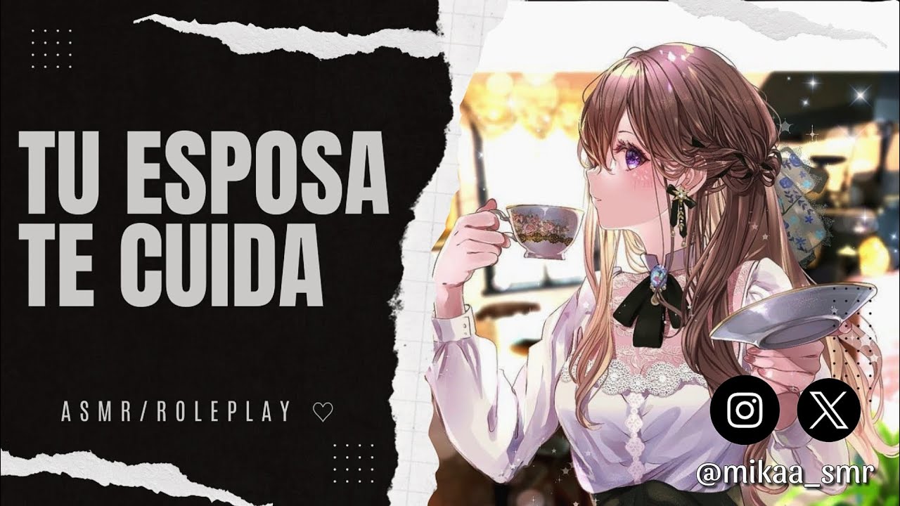 TU ESPOSA TE CUIDA💊| ASMR/ROLEPLAY ♡