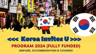 Korea Invites U 2024  Application Opens