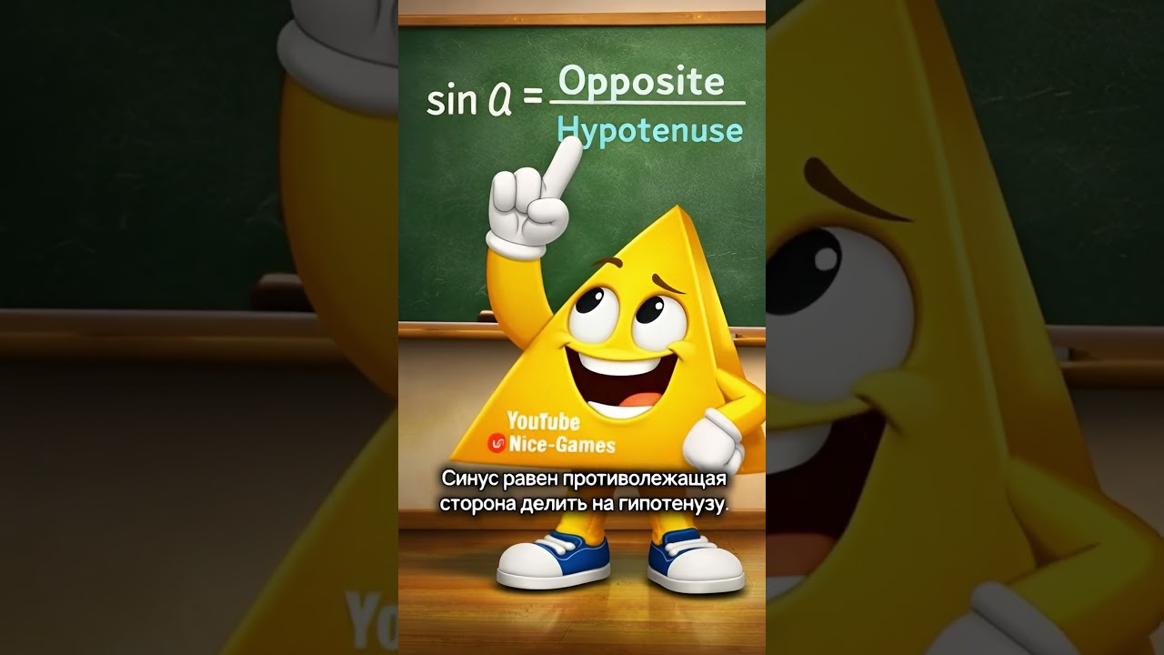 🔥 Синус за 26 секунд — Самое простое объяснение!