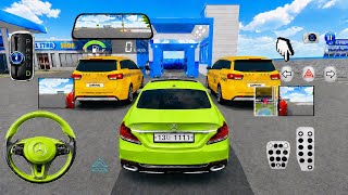 New 🚗 Lime Green Mercedes G63 & Kia Carnival Car Wash & Parking Challenge ✨ | 3D Driving Class 2026 screenshot 4