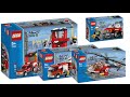All LEGO City Fire Sets 2005 Compilation/Collection Speed Build