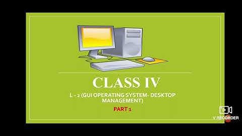 Class:- 4, Subject:- Computer, Topic:- Ch- 2, Video no:- 11, (Part-1), By:- Mrs. Sunidhi
