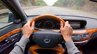 2012 Mercedes Benz S65 AMG - POV Test Drive by Tedward (Binaural Audio)