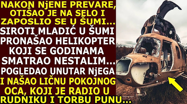 PRONAŠAO HELIKOPTER KOJI JE NESTAO PRE 20god. ZAVIRIVŠI UNUTAR,ŠOKIRAO SE KAD JE NAŠAO TATINU LIČNU
