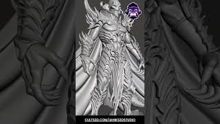 🧛‍♂️ The Ultimate Vampire Overlord Miniature - 3D Print Reveal!