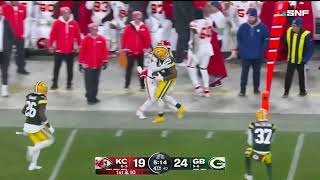 Keisean Nixon Interception vs  KC Chiefs | Secure Packers win | 2023