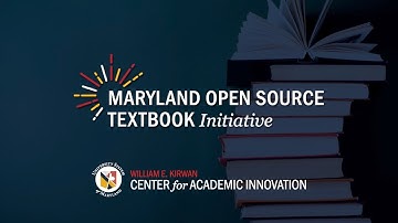 2018 MARYLAND OPEN SOURCE TEXTBOOK INITIATIVE