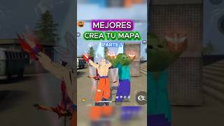 MEJORES MAPAS DE "CREA TU MAPA"🤩 #freefire #shorts #freefireshorts #freefiremax #freefireclips