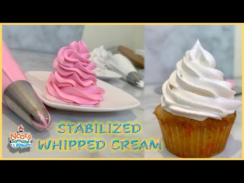 A perfect whipped cream using Milk Powder l stabilized whipped cream l Stabilized Cake Cream Recipe