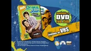 Drake & Josh Volume 1 DVD And Soundtrack CD Nickelodeon NIKP 53 (Feb 13, 2005) Resimi