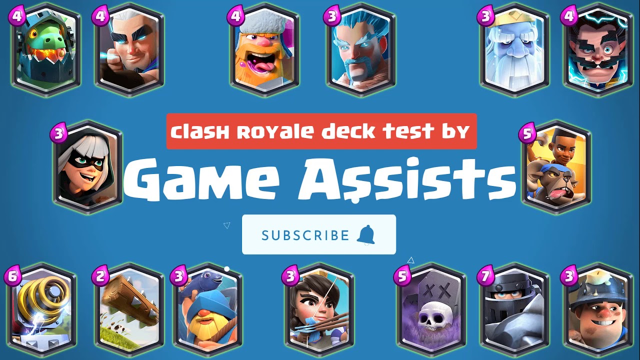 Clash Royale Duo Deck Test | Best Clash Royale Decks with Skeleton ...