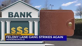 Felony lane gang strikes again