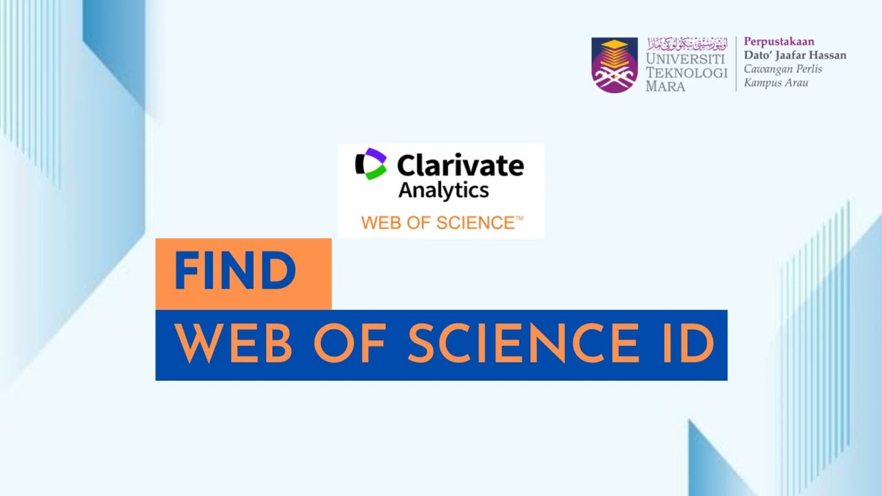 researcher id (web of science)