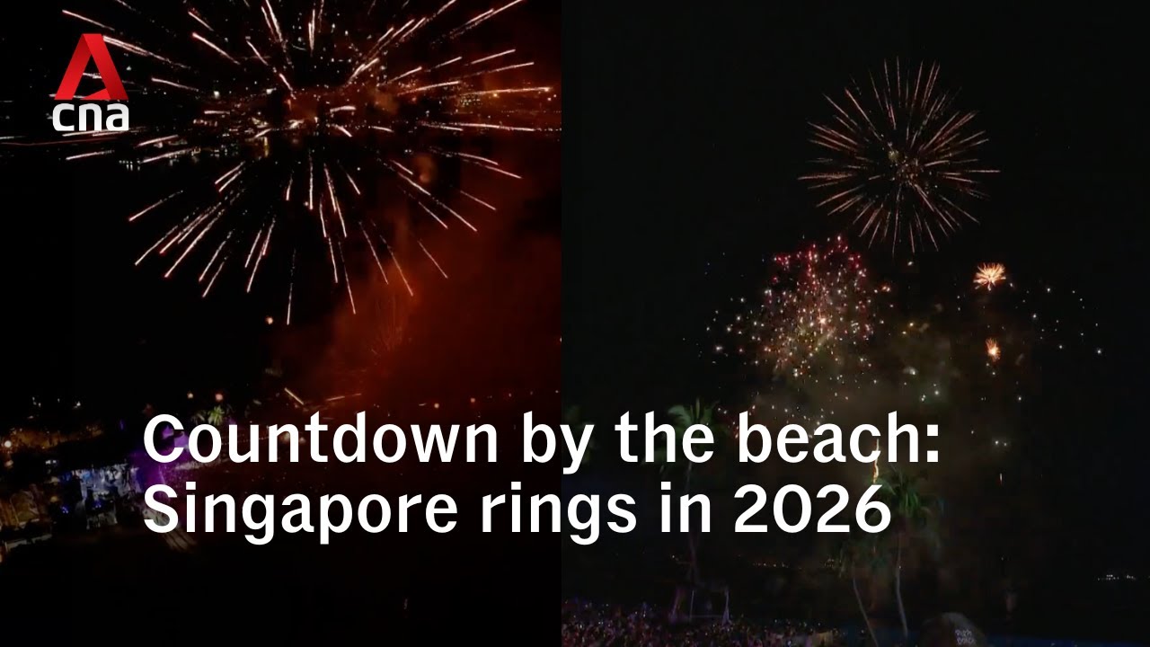 Singapore rings in 2026 with New Year fireworks display at Sentosa